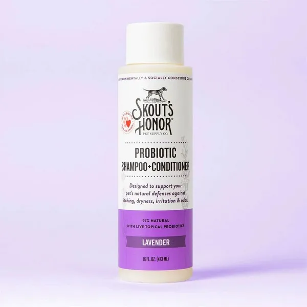 1ea 16oz Skout's Honor Lavender Shampoo & Cond - Health/First Aid
